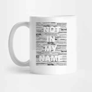 Not in my Name BLACK Mug